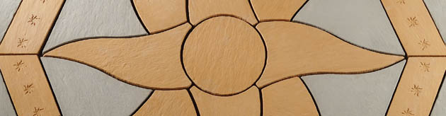 manufactured concrete Lakeland Sun feature paving kit