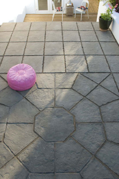 stratford octagon with mews paving