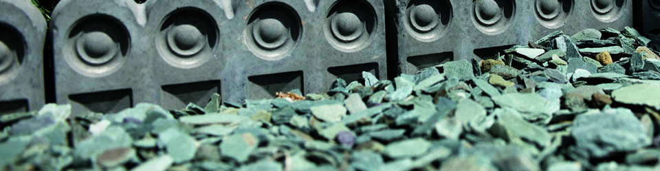 Victorian concrete edgings for the garden