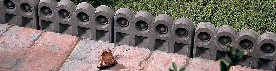 Victorian concrete edgings for the garden Victorian concrete edgings for the garden