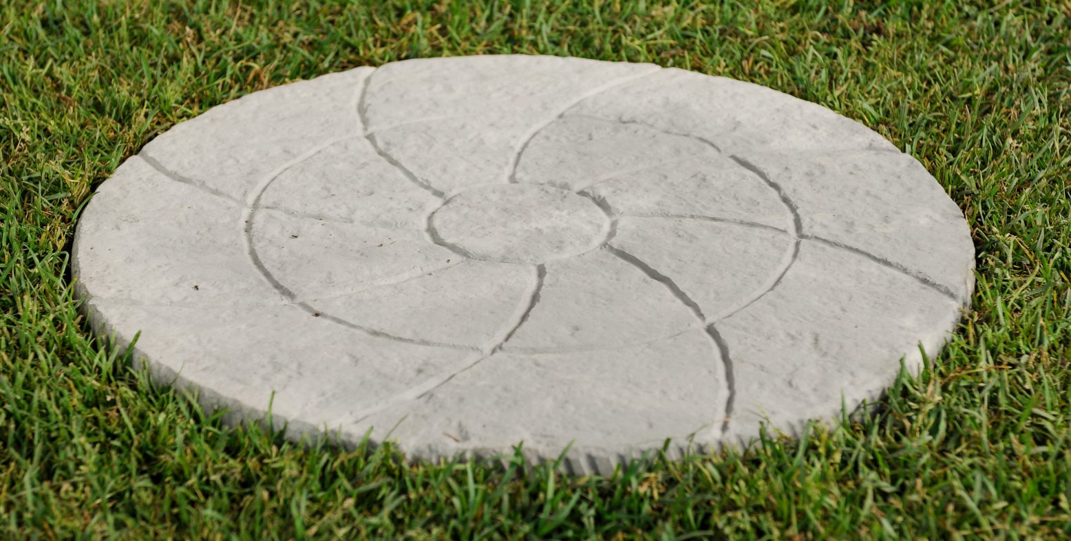 Catherine Wheel Stepping Stone