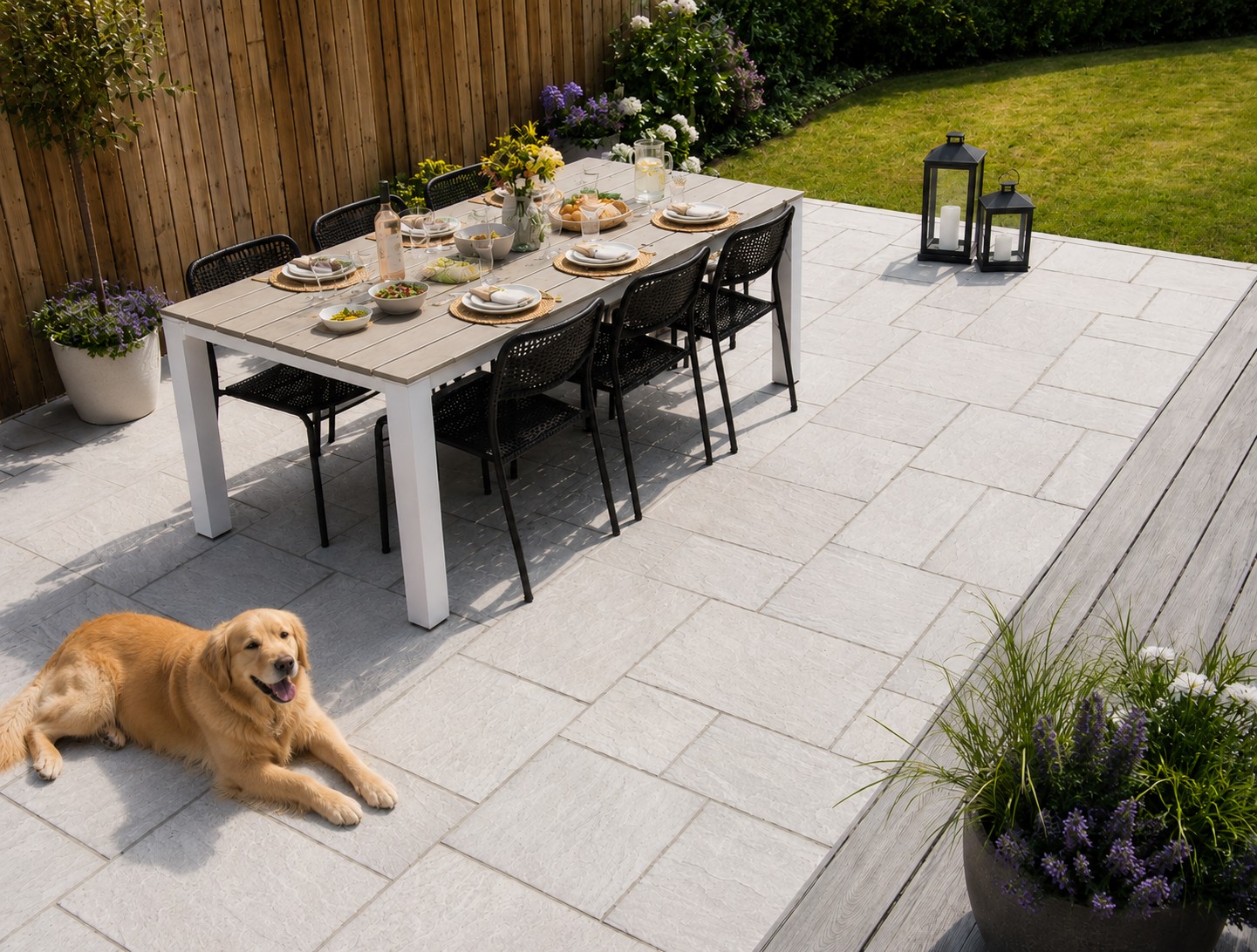 Windsor Paving in Grey
