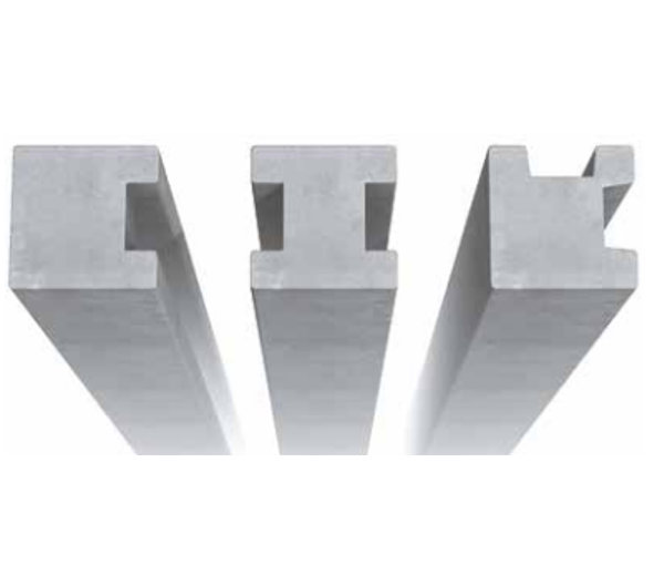concrete fence posts
