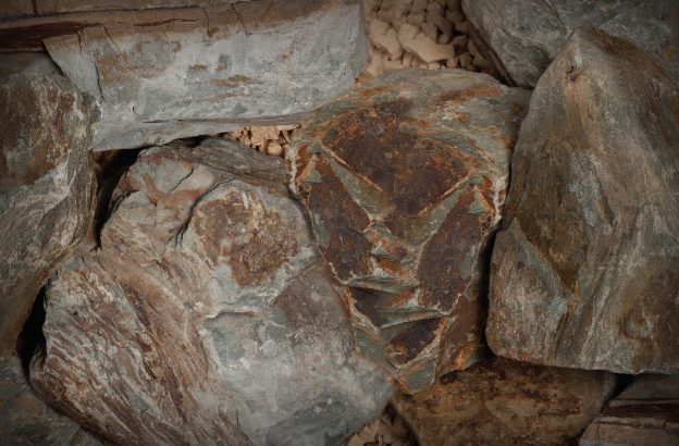 Rustic Slate Rockery