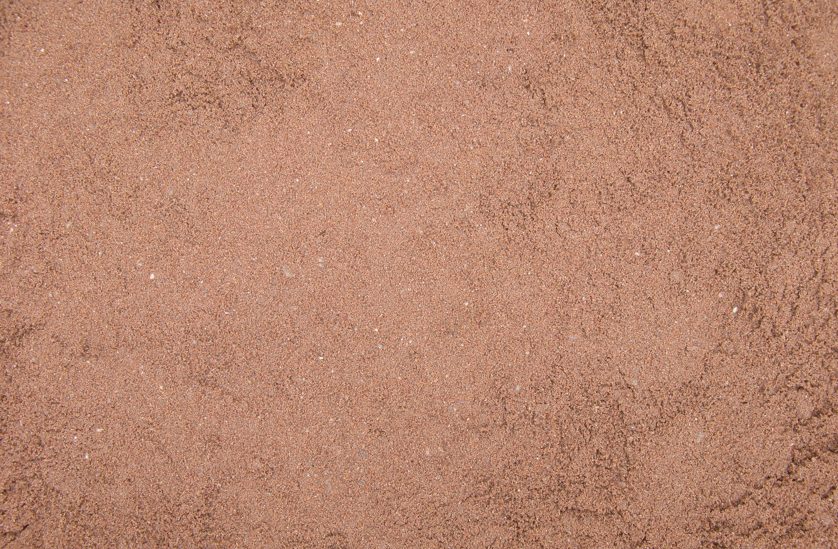 red building sand
