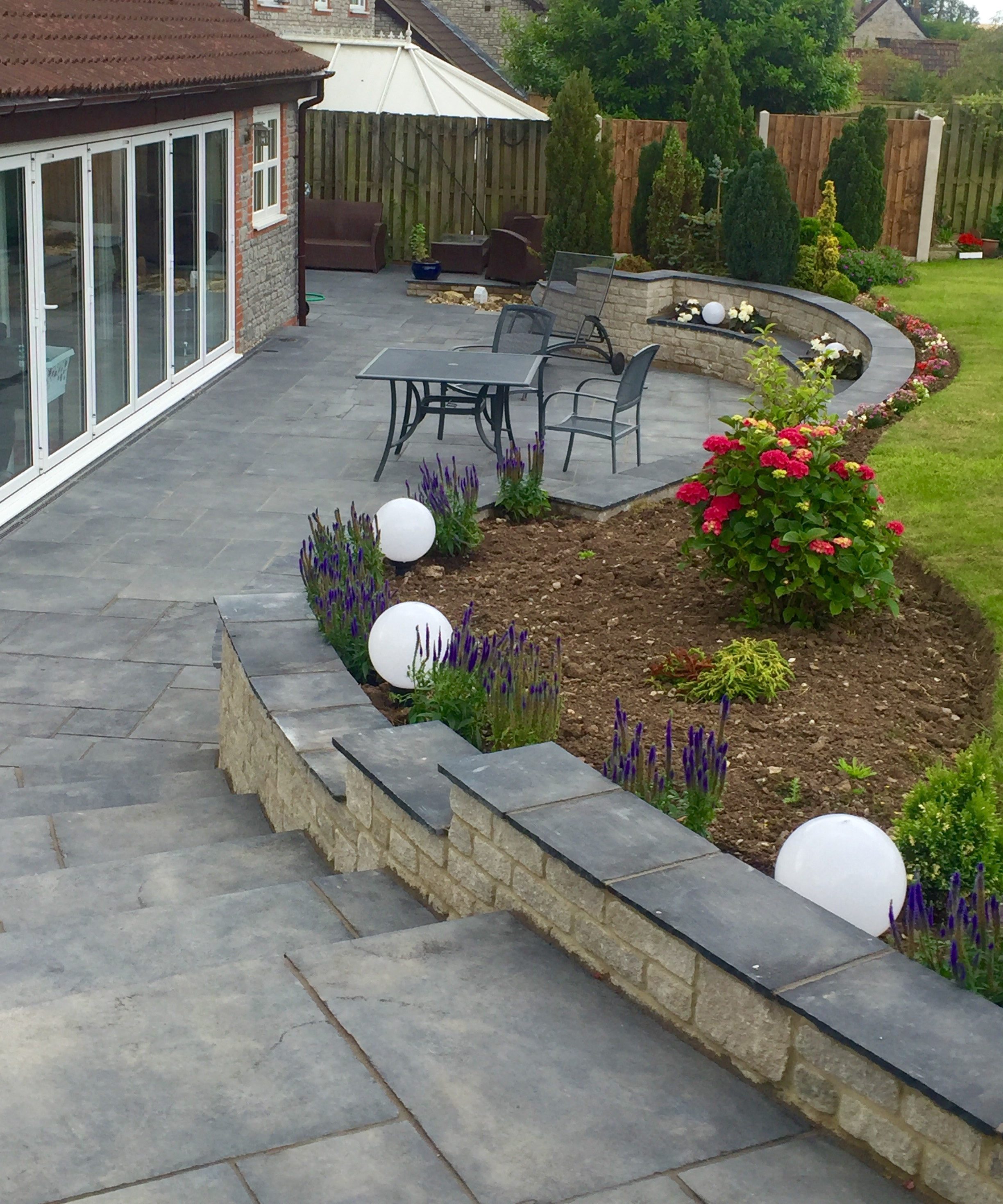 Limestone Paving in Blue Black